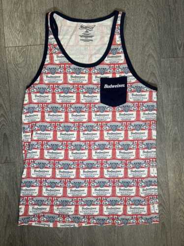 Budweiser beer print tank - Gem