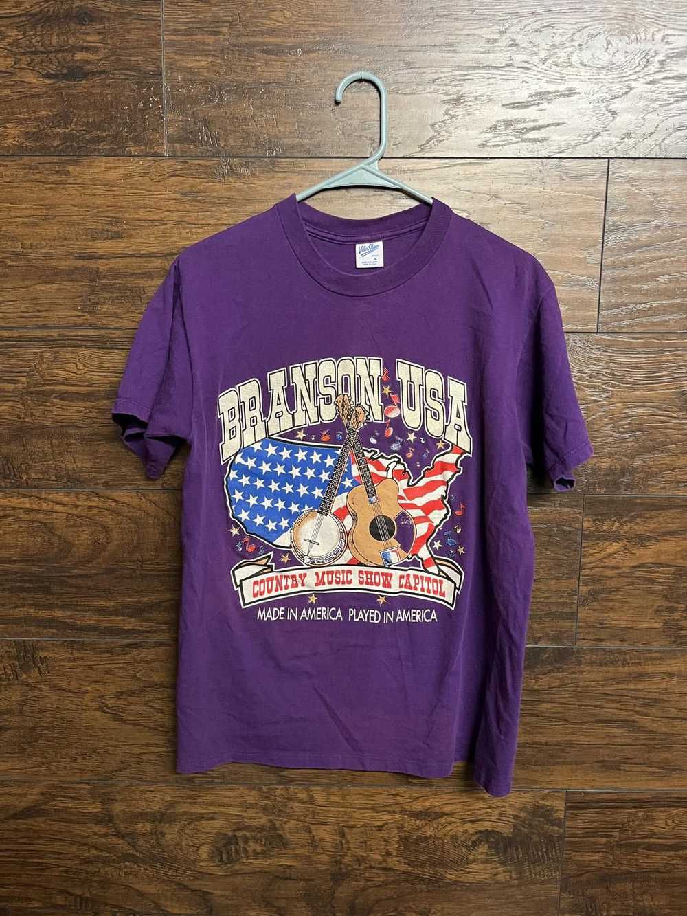 Designer VTG Branson USA T-shirt Country Music Ca… - image 1