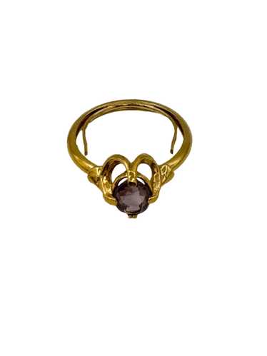 14kt Gold & Amethyst Ring 1980s