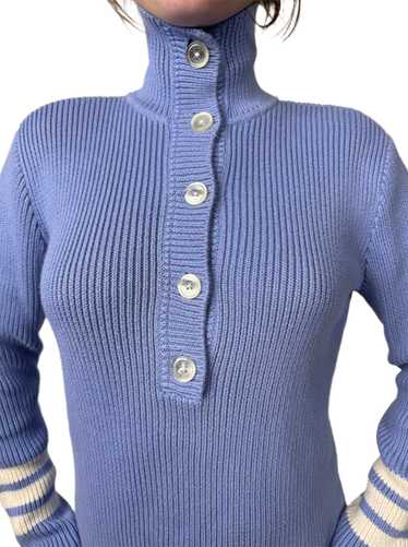 Ralph Lauren Varsity Style Buttoned Sweater 1990s