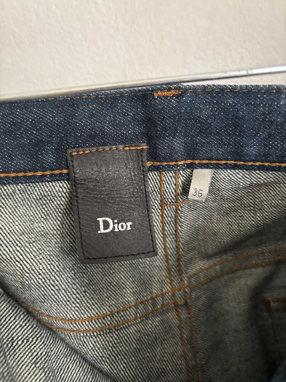 Dior × Hedi Slimane Dior Homme Raw MIJ Jeans - image 3