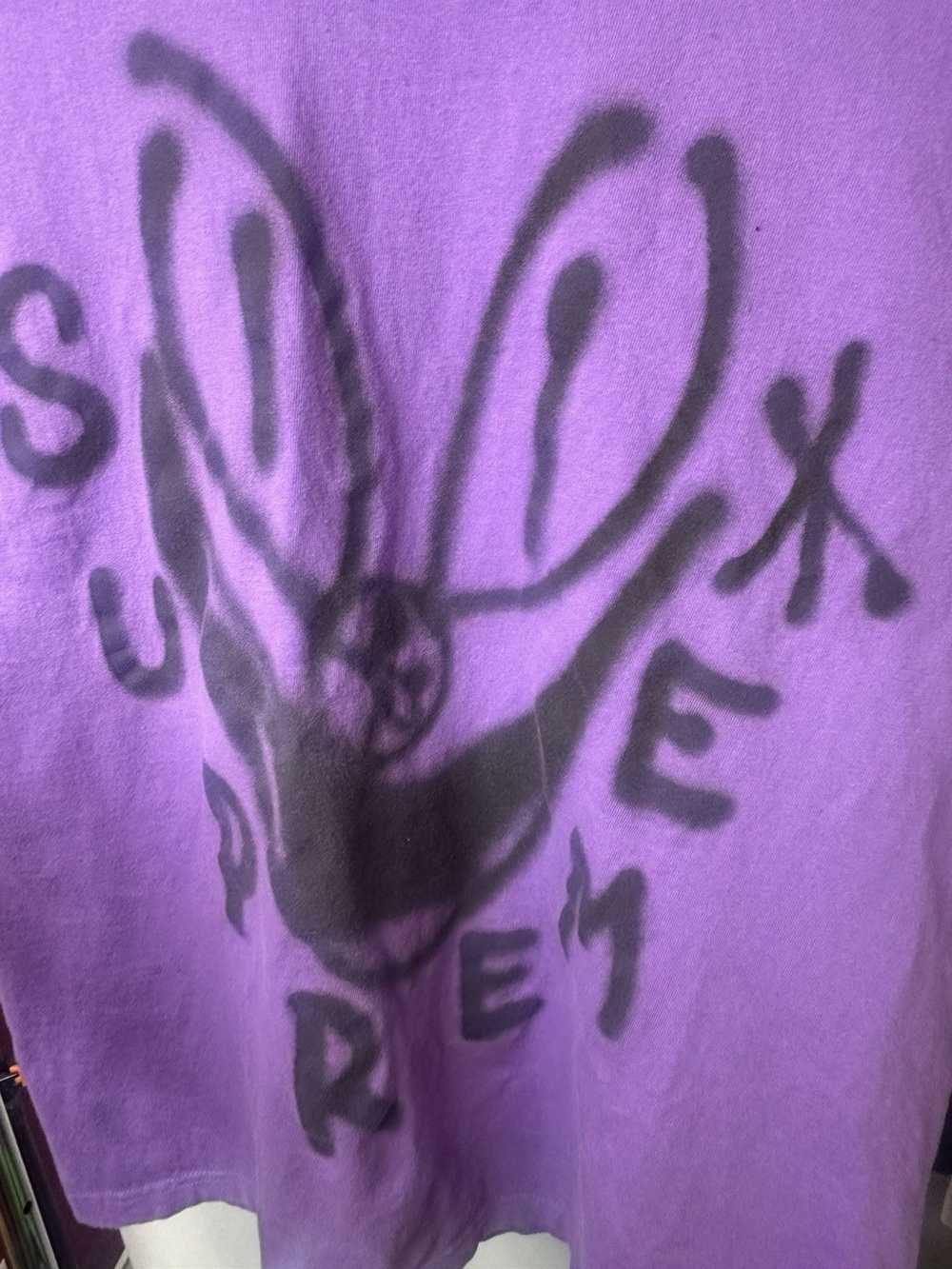 Supreme Supreme Smile Tee Size Large - Purple - image 3