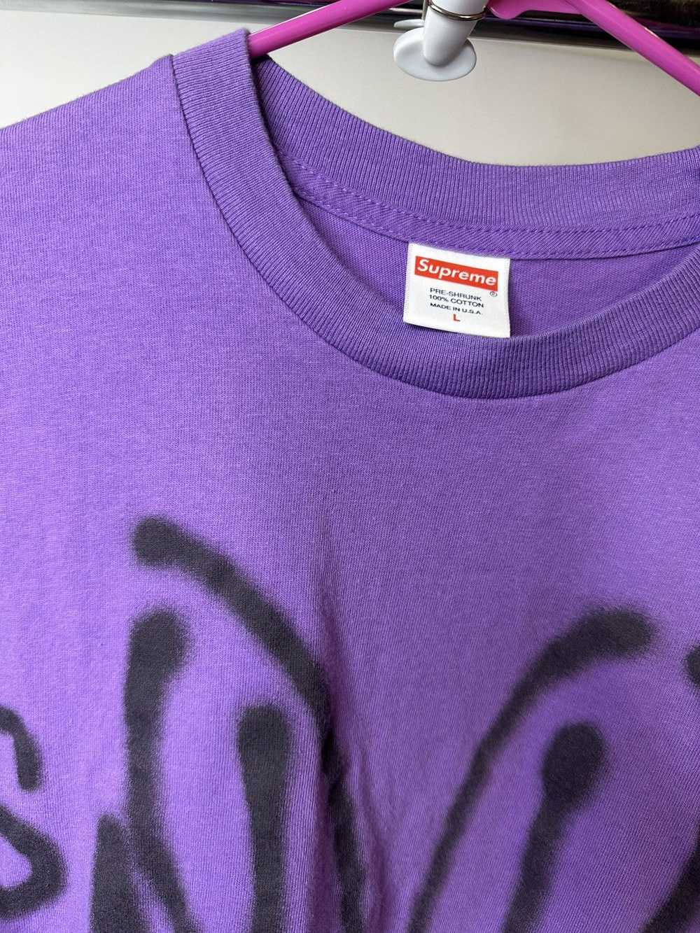 Supreme Supreme Smile Tee Size Large - Purple - image 4