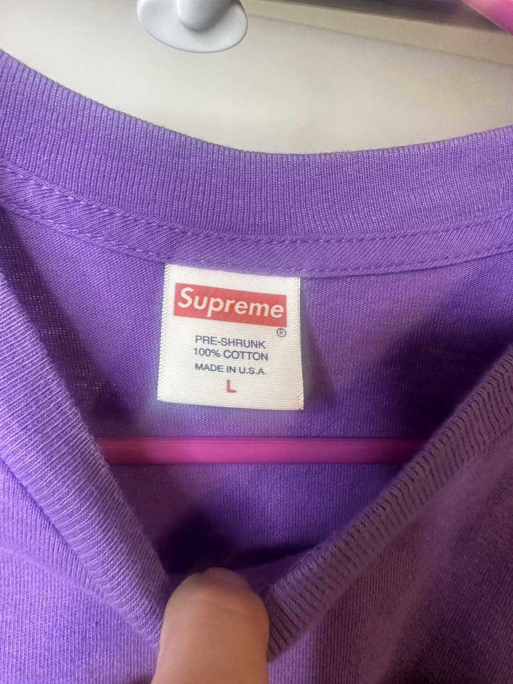 Supreme Supreme Smile Tee Size Large - Purple - image 5