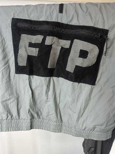 Fuck The Population FTP Mesh Pocket Half Zip Size 