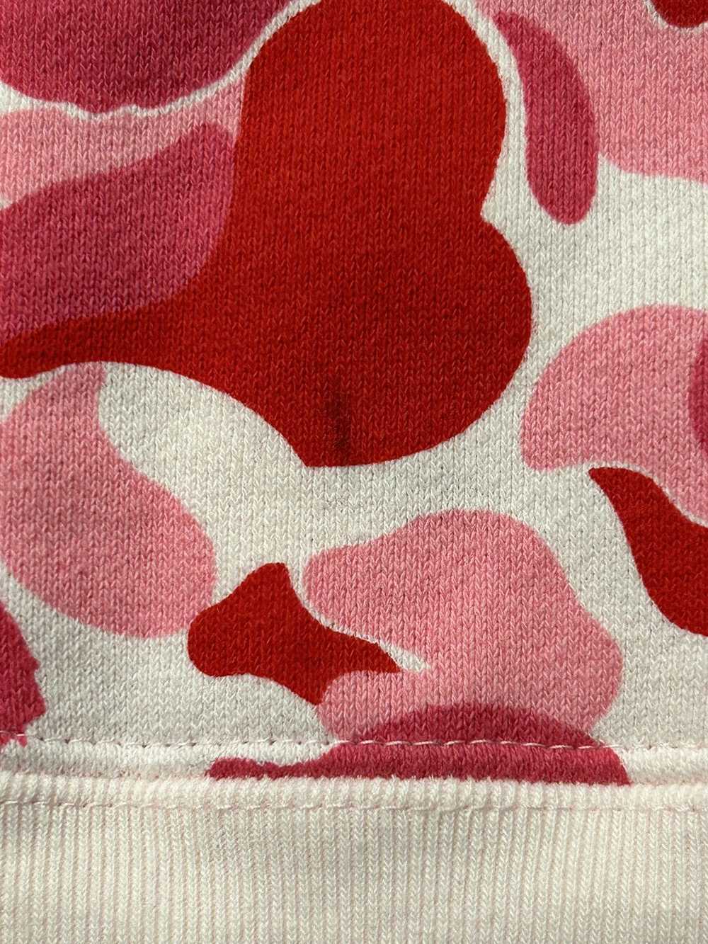 Bape Pink ABC Camo Bape hoodie - image 6