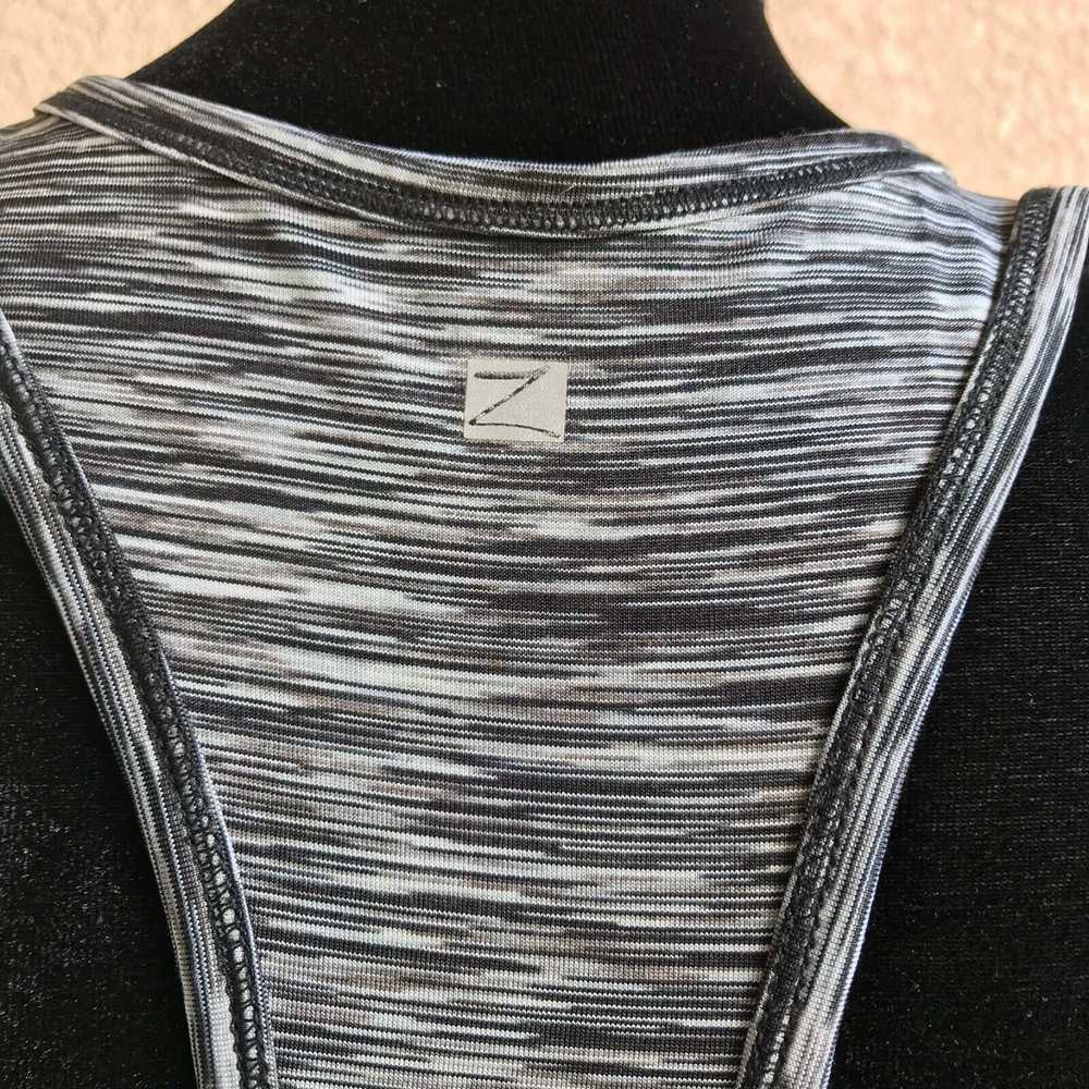 Other Z by Zella Black Space Dye Reflective Tank … - image 4