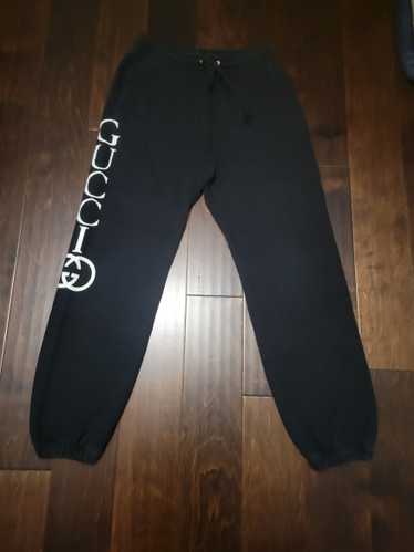 Gucci Gucci Black Side Logo GG Joggers