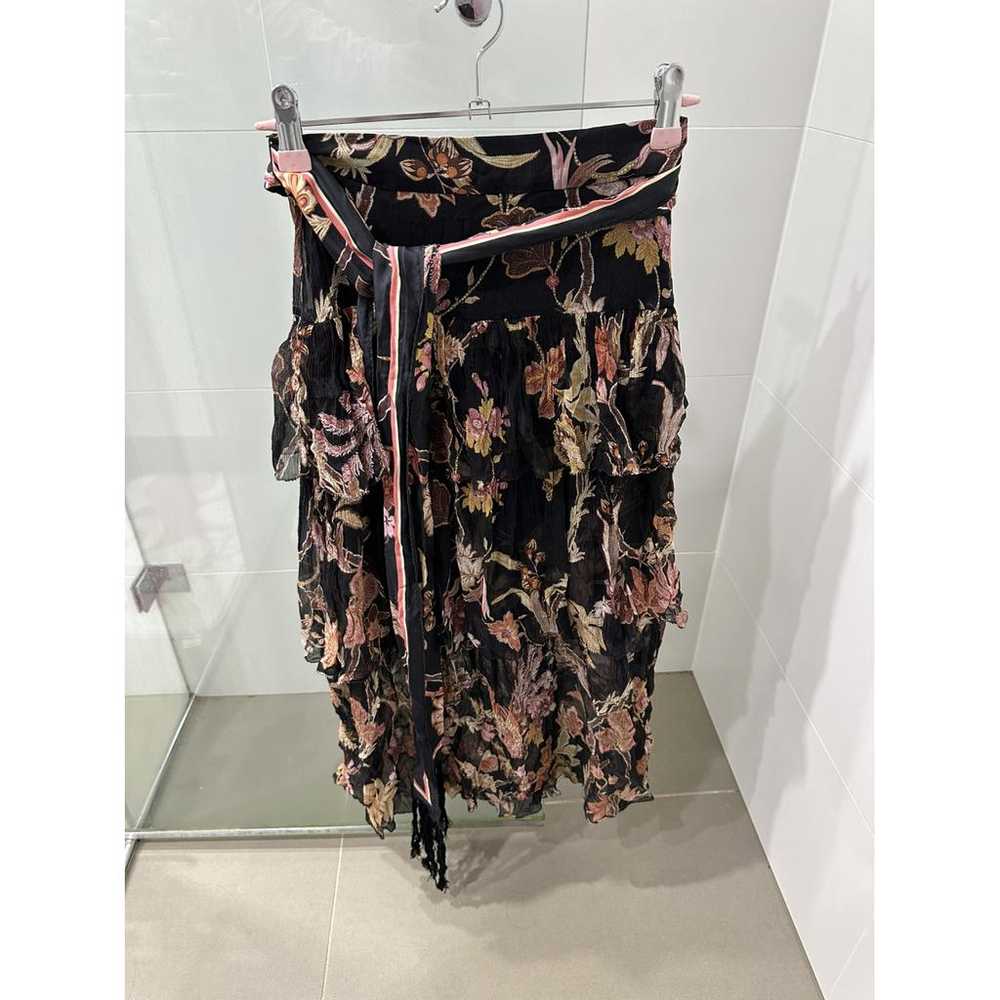 Zimmermann Silk mid-length skirt - image 2