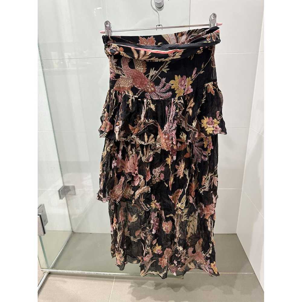 Zimmermann Silk mid-length skirt - image 3