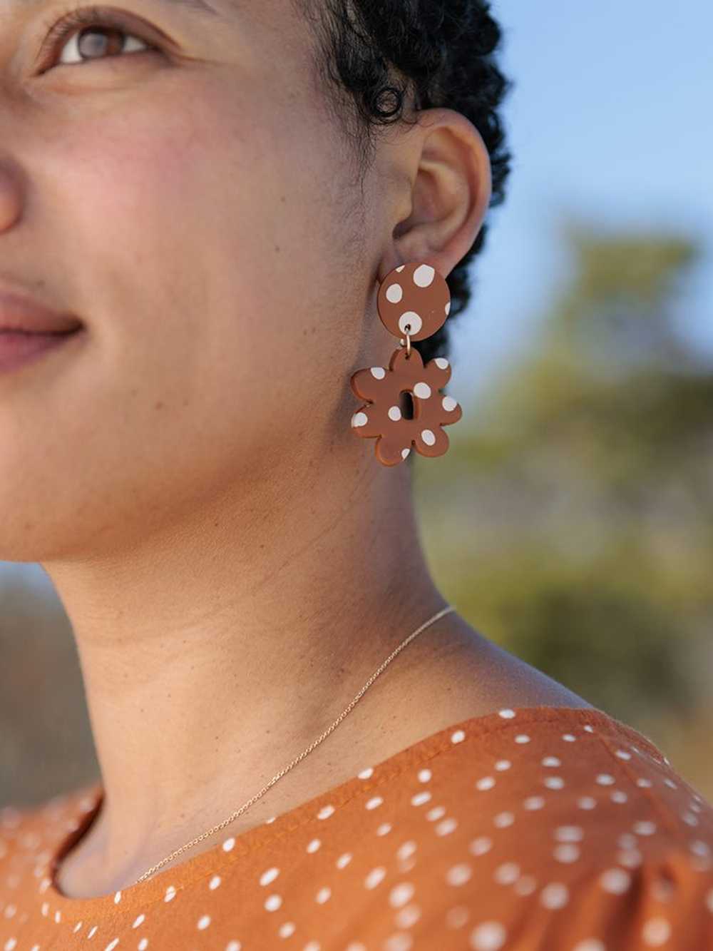 Tradlands Hey Moon Designs Earrings Sierra Dot - image 3