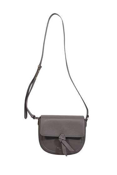 Kate Spade - Grey Pebbled Leather Crossbody Bag