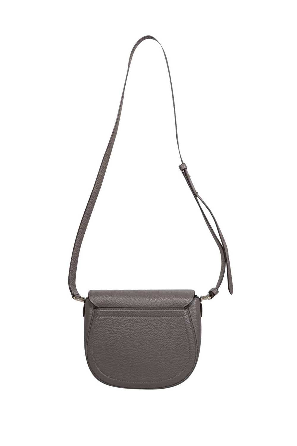 Kate Spade - Grey Pebbled Leather Crossbody Bag - image 3