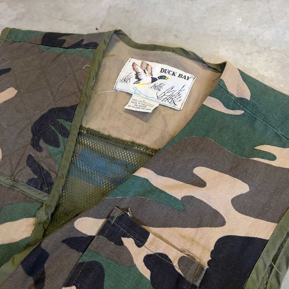 Camo 90s Duck Hunting Vest Vintage - image 5