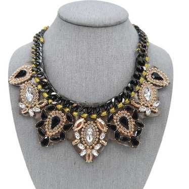 Other Baublebar Statement Bib Necklace Rhinestone 