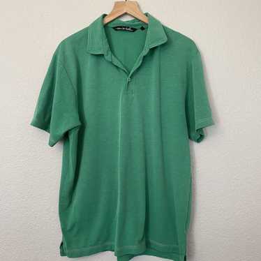 Travis Mathew Travis Matthew Polo XL Green Pima G… - image 1