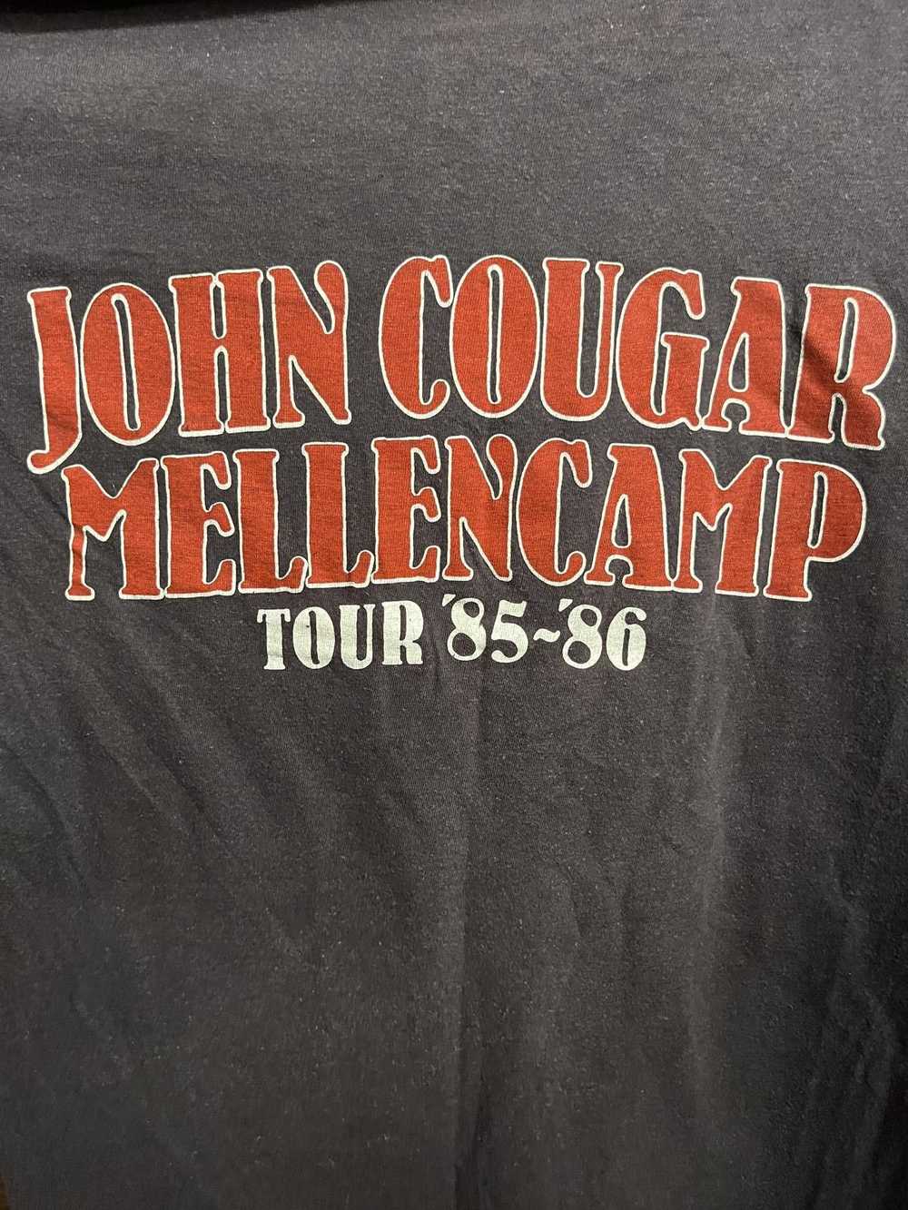 Designer VTG John Cougar Mellencamp T-shirt Born … - image 4