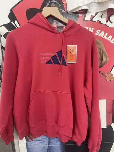 Vintage Red Adidas hoodie