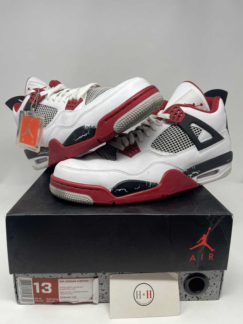 Jordan Brand Air Jordan 4 Retro Fire Red 2012 - image 1