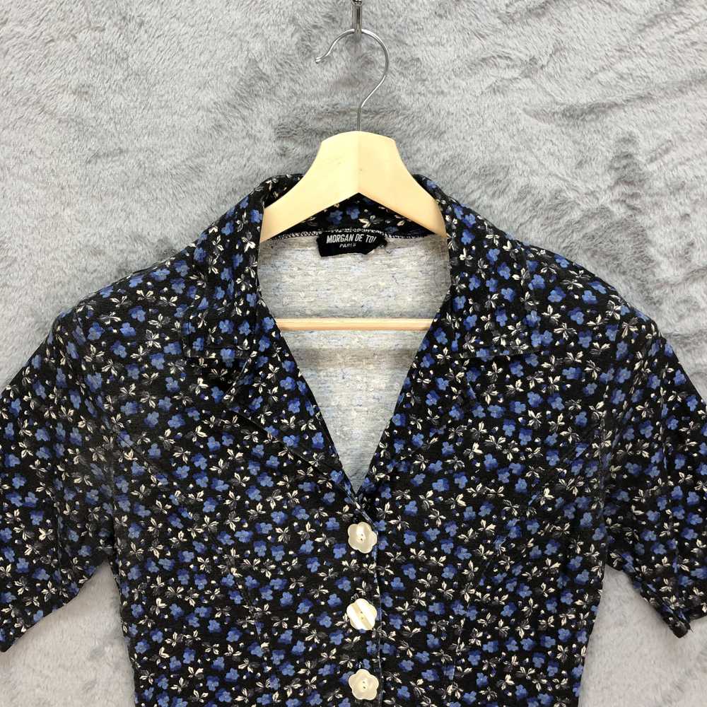 Designer × Vintage Morgan De Toi Paris Floral Pri… - image 2