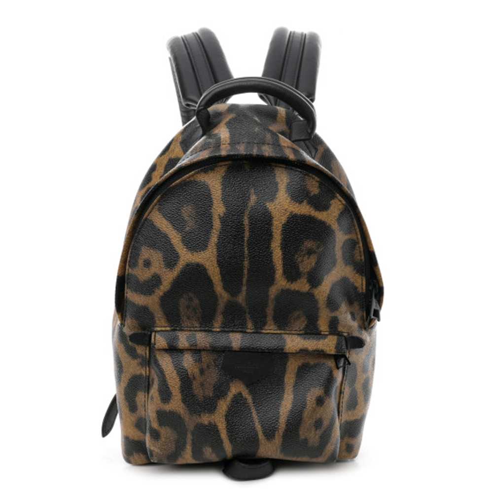 LOUIS VUITTON Wild Animal Print Palm Springs Back… - image 1