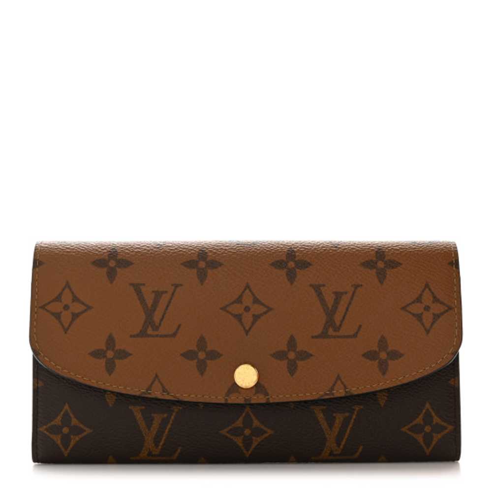 LOUIS VUITTON Reverse Monogram Emilie Wallet - image 1