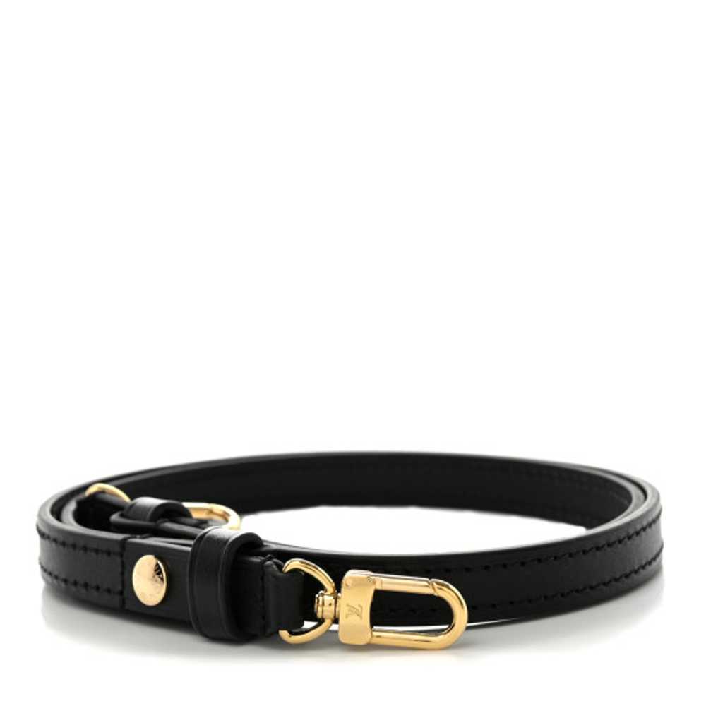 LOUIS VUITTON Calfskin Strap Black - image 1