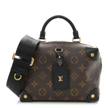 LOUIS VUITTON Monogram Petite Malle Souple Black - image 1