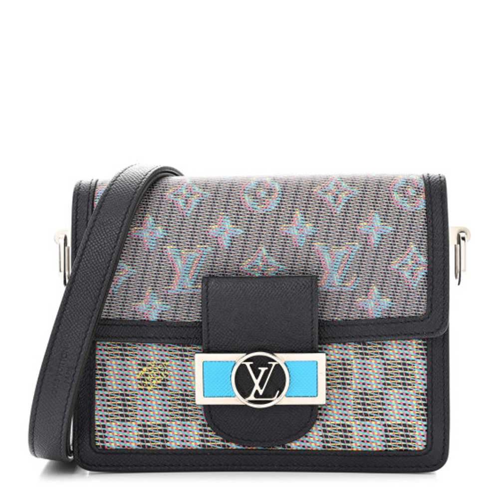 LOUIS VUITTON Monogram LV Pop Mini Dauphine Blue - image 1