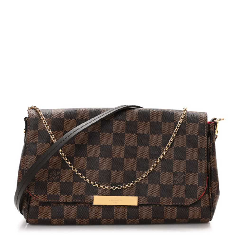 LOUIS VUITTON Damier Ebene Favorite MM - image 1