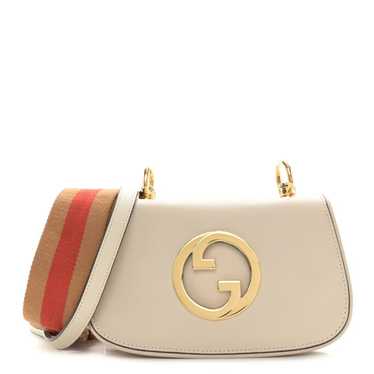 GUCCI Roxy Calfskin Web Mini Blondie Shoulder Bag 