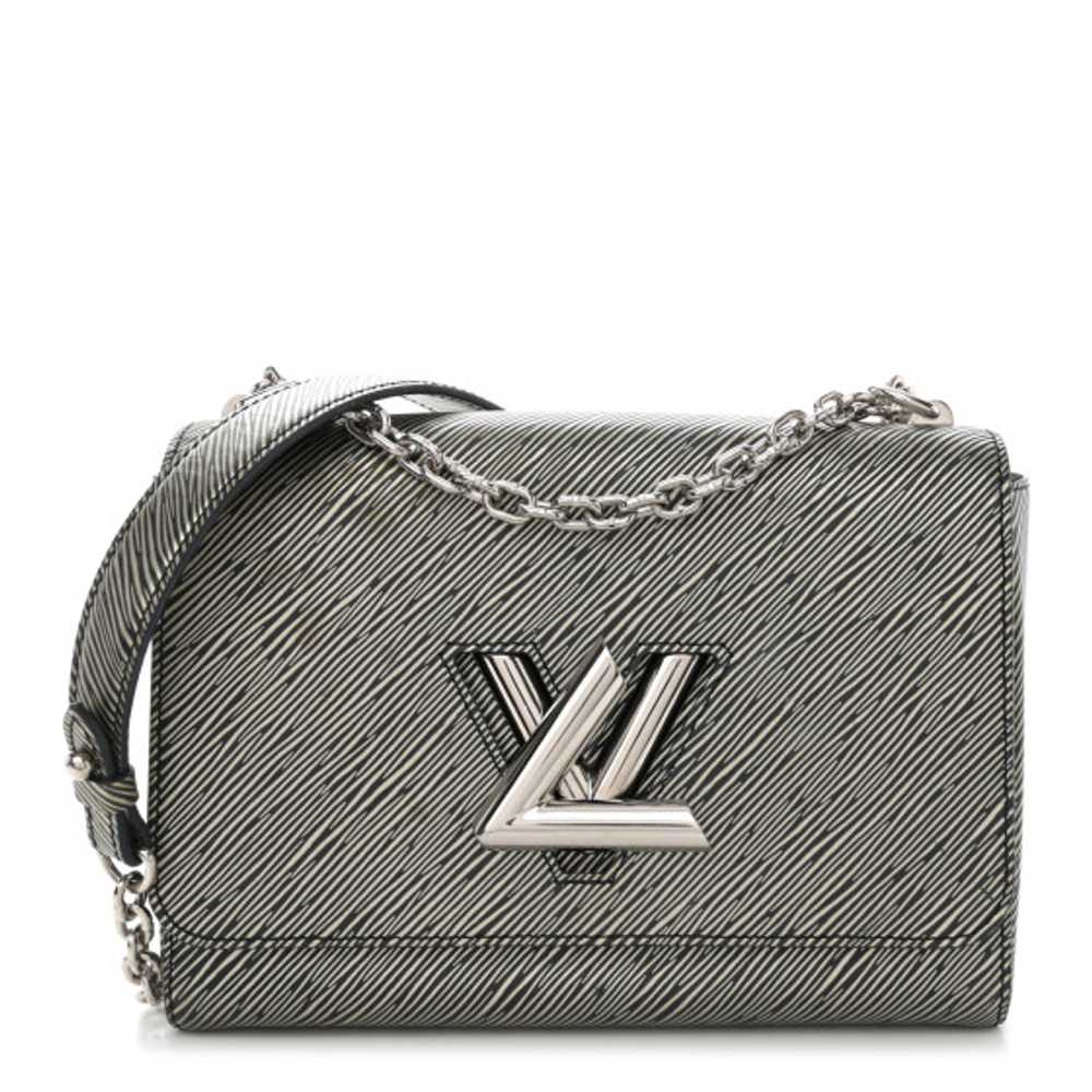 LOUIS VUITTON Epi Twist Shoulder Bag MM Platine - image 1