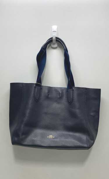 Coach purse Derby outlet Tote in Midnight Navy Blue