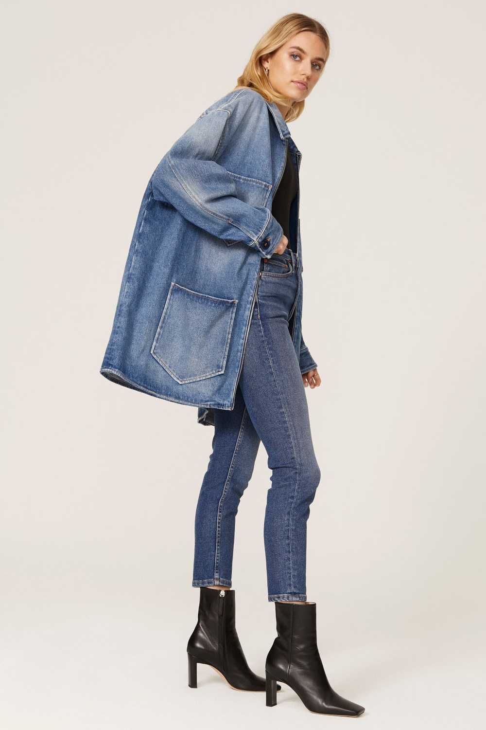 RE/DONE 90s High Rise Ankle Crop Jeans - image 1