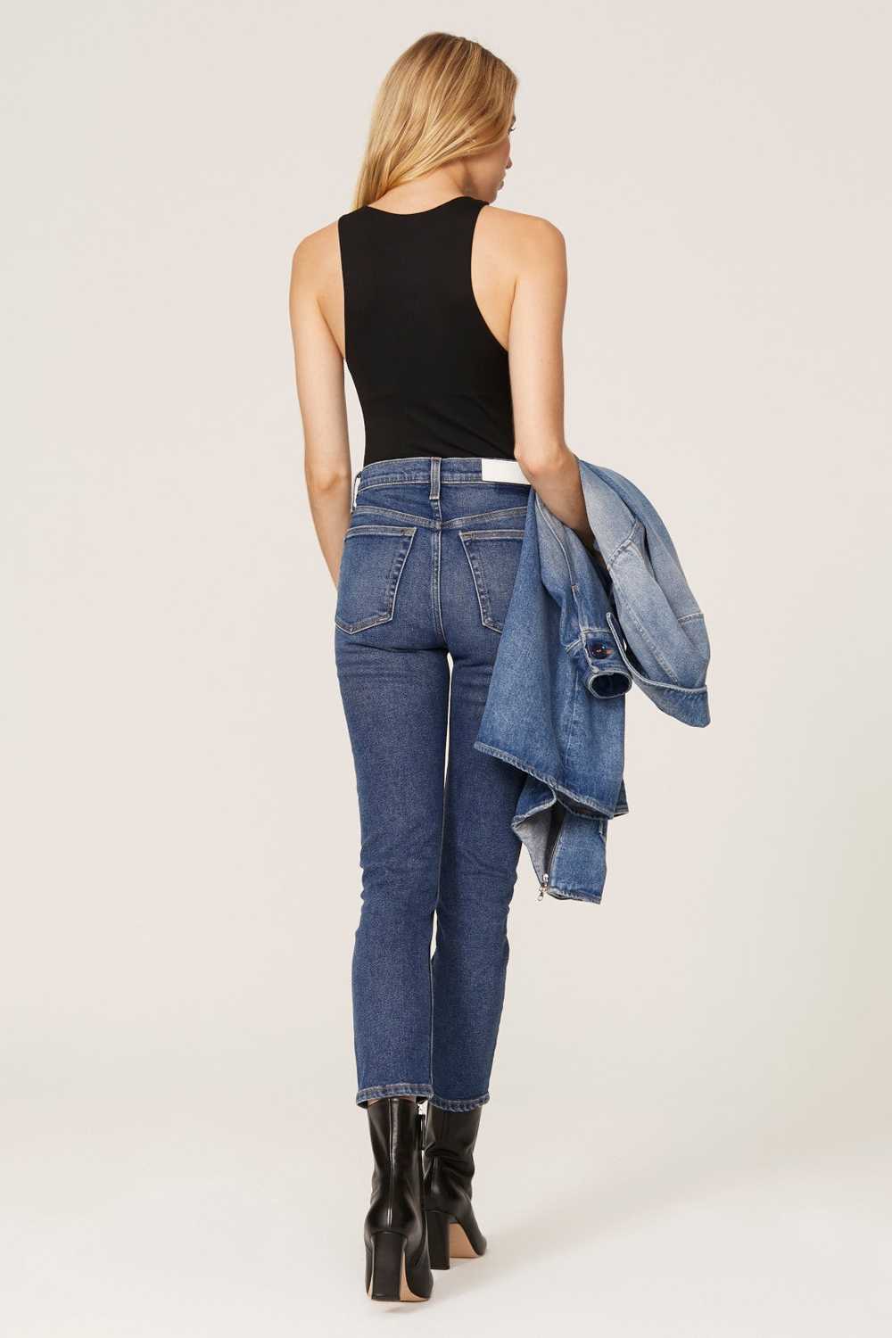 RE/DONE 90s High Rise Ankle Crop Jeans - image 3