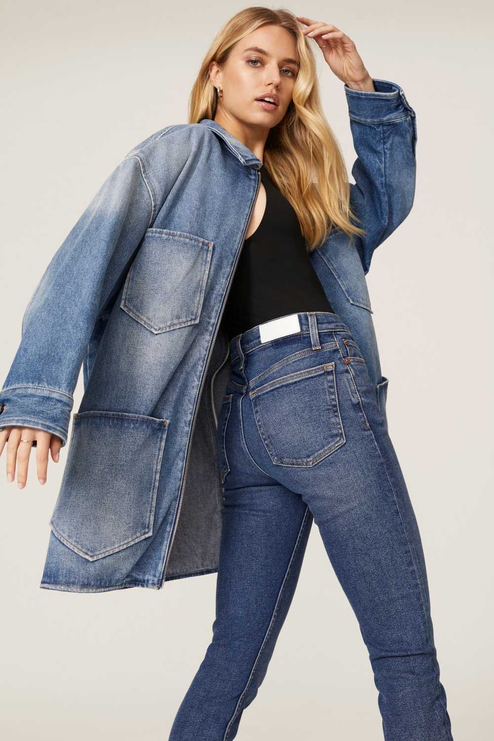 RE/DONE 90s High Rise Ankle Crop Jeans - image 4