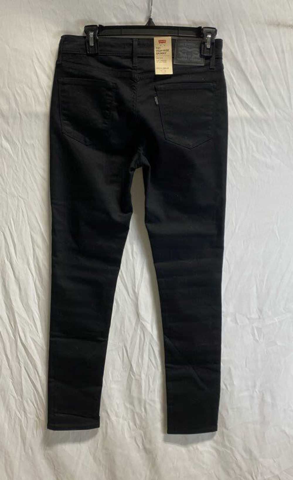 NWT Levi's 711 Womens Black High-Rise Pockets Den… - image 2