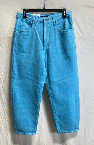 NWT Levi's Womens Blue Relaxed Fit High Rise Denim