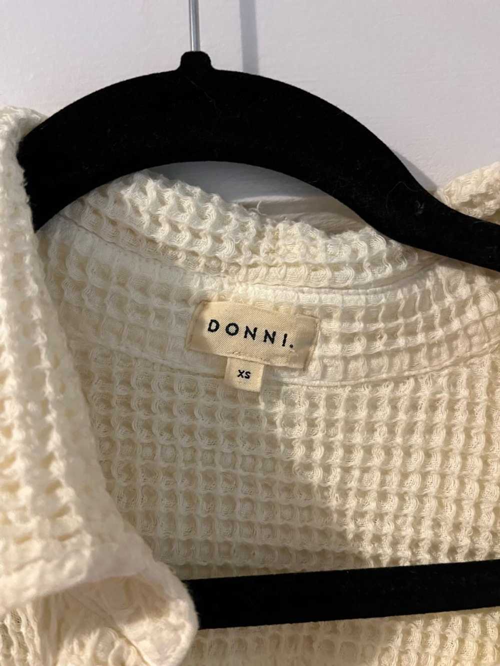 DONNI. Waffle Button Down (XS) | Used, Secondhand… - image 3