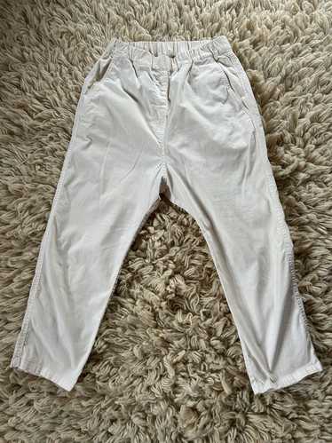 Nili Lotan Eggshell Lace Up Jogger Pants Size high quality 6