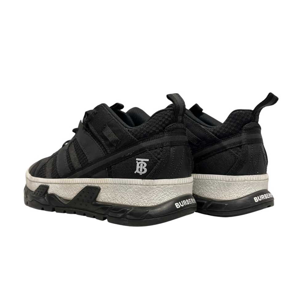 BURBERRY LONDON/Low-Sneakers/EU 42/Cotton/BLK/ - image 2