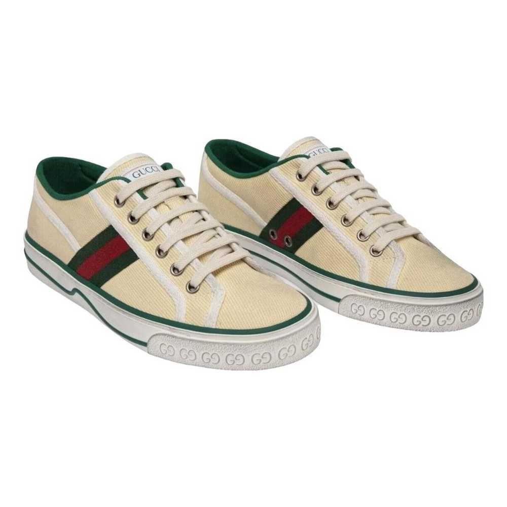 Gucci Tennis 1977 cloth trainers - image 1