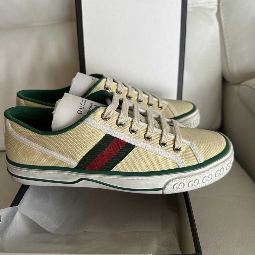 Gucci Tennis 1977 cloth trainers - image 2