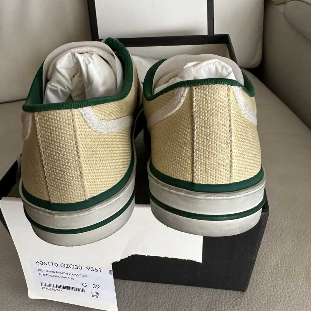 Gucci Tennis 1977 cloth trainers - image 3