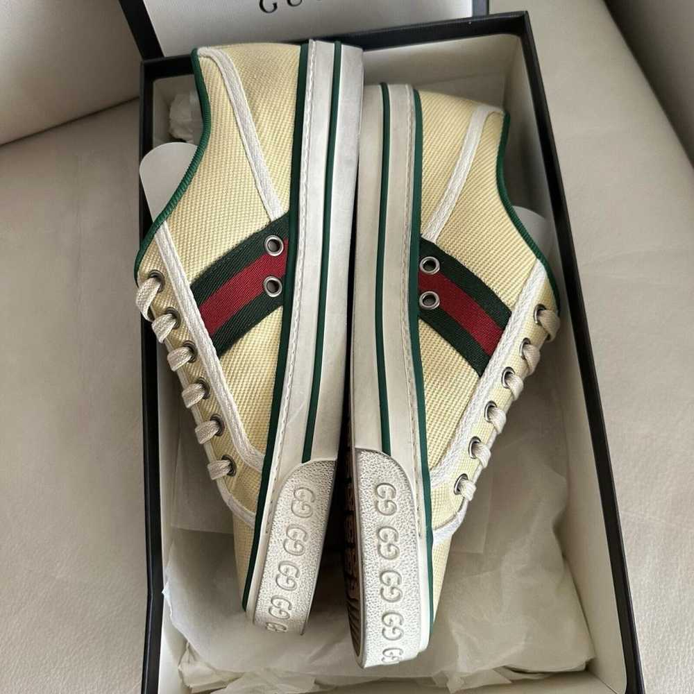 Gucci Tennis 1977 cloth trainers - image 4