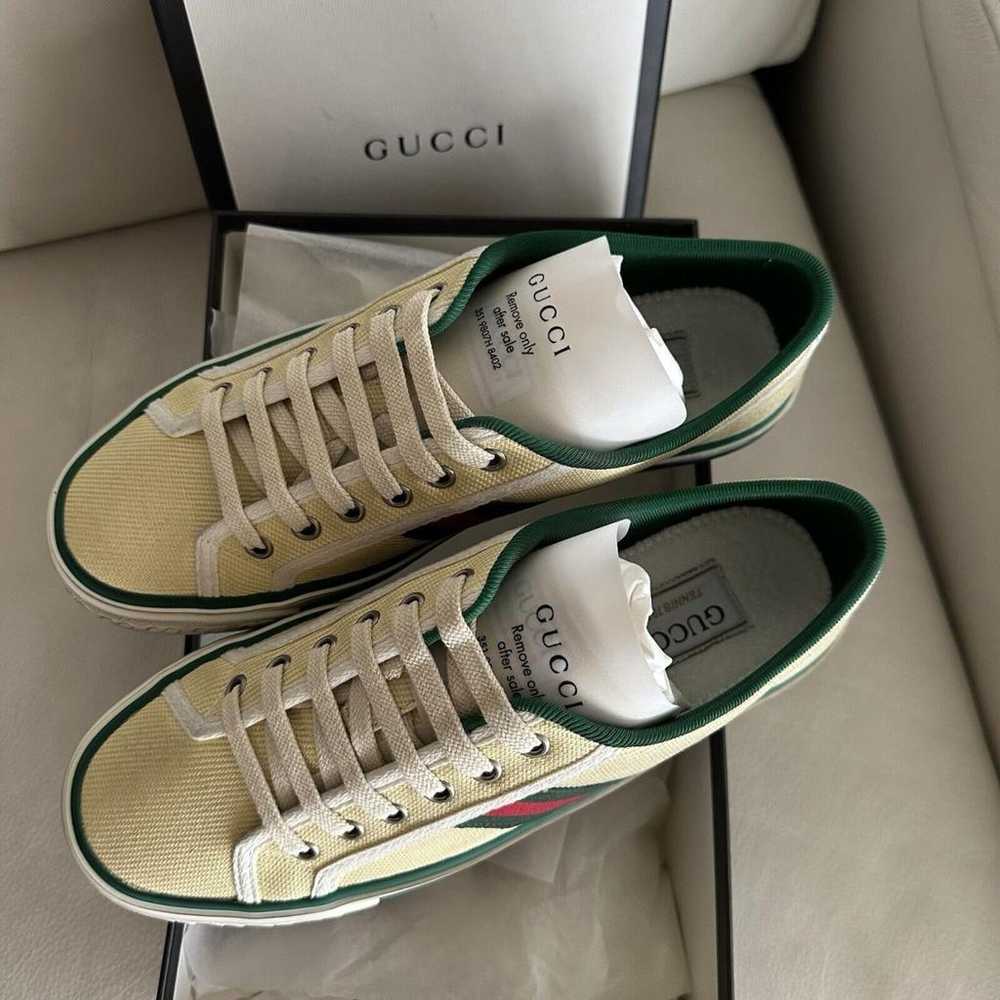 Gucci Tennis 1977 cloth trainers - image 7