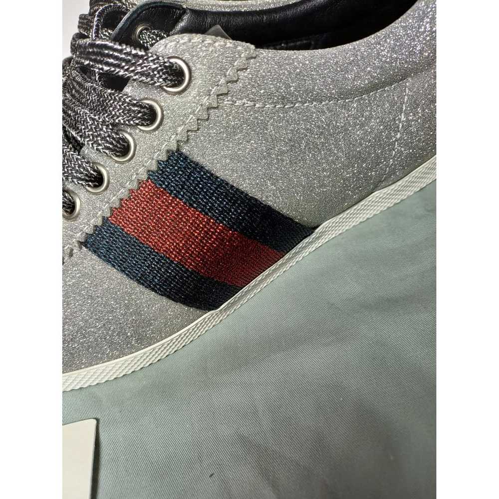 Gucci Falacer leather trainers - image 11