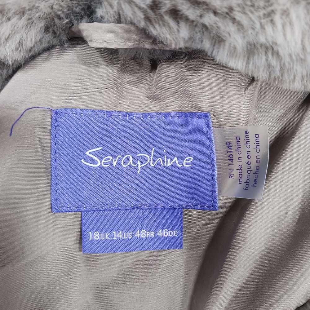 Seraphine Size 14 Grey Parka For Mother and Baby - image 3