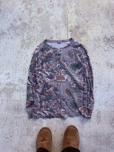 Camo × Streetwear × Vintage Vintage 90s Faded Camo