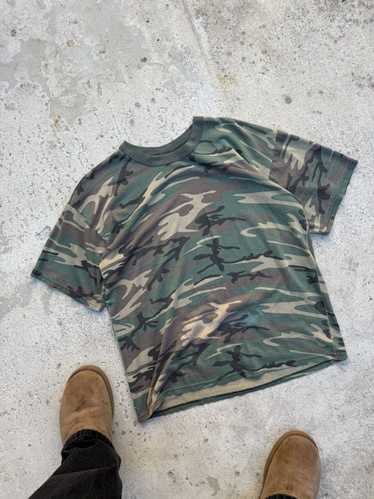 Camo × Streetwear × Vintage Vintage 90s Faded Camo